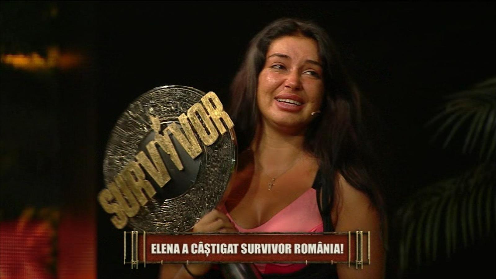 Mesajul transmis de Elena Ionescu, după câștigarea show-ului Survivor