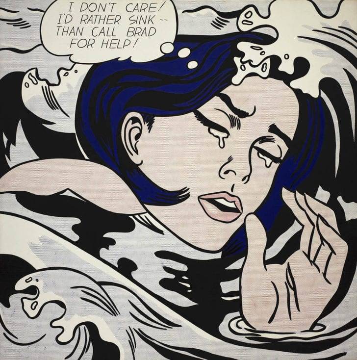 Roy Lichtenstein o figură de referință în cadrul mișcării POP Art