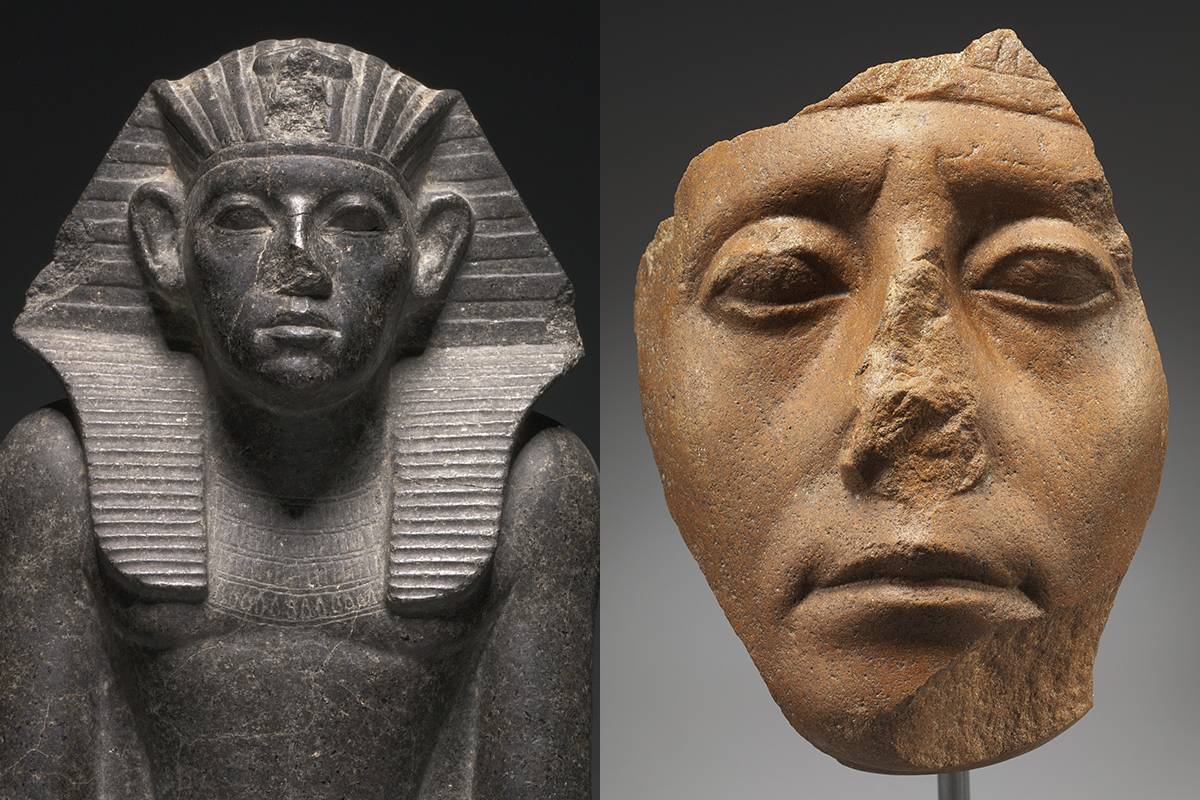 De ce atât de multe statui egiptene au nasurile sparte?
