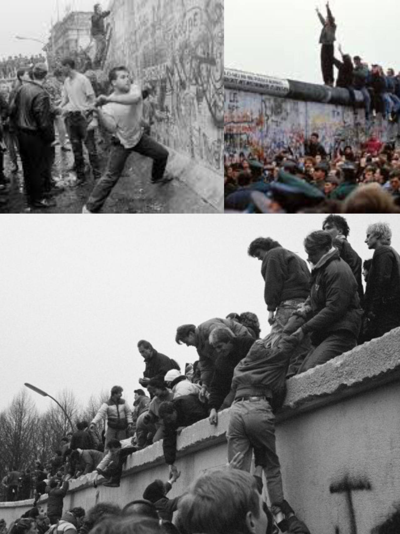 Primele fisuri în zidul roșu al Uniunii Sovietice și în zidul Berlinului. Căderea comunismului