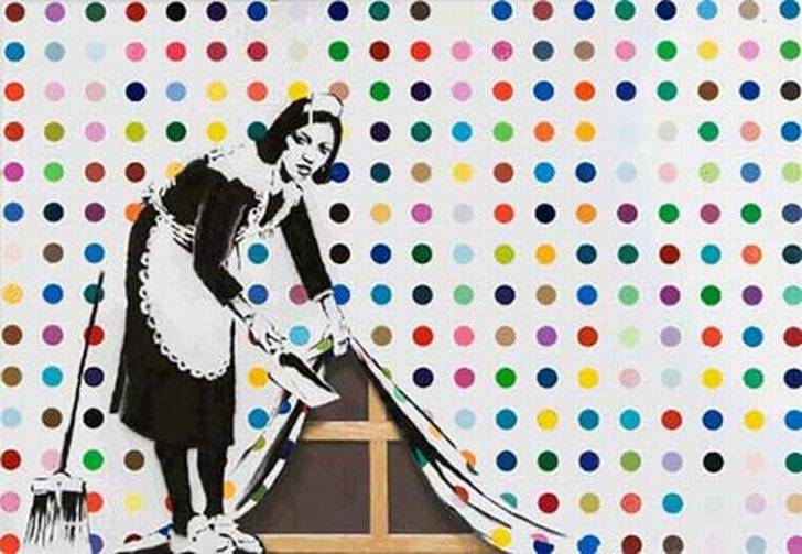 În spatele ultimei vânzări record de la Banksy