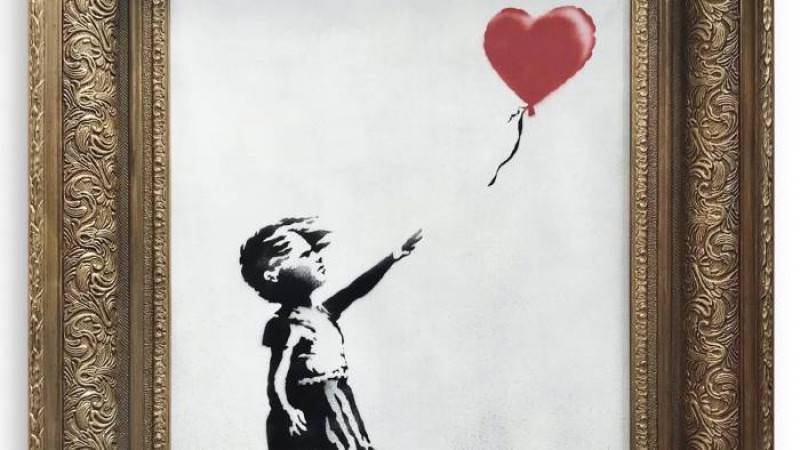 În spatele ultimei vânzări record de la Banksy