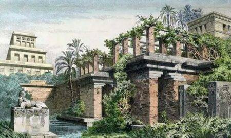 Grădinile Suspendate din Babilon. Construite de regele Nebuchadnezzar pentru soția sa