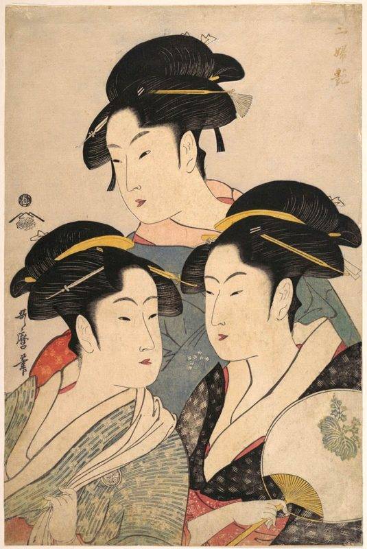 Artă japoneză, frumusețea Ukiyo-e în pictarea în lemn