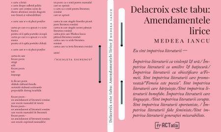 Medeea Iancu - Delacroix este tabu Amendamentele lirice