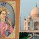 Taj Mahal. Mausoleul construit de regele Shah Jahan pentru soția sa