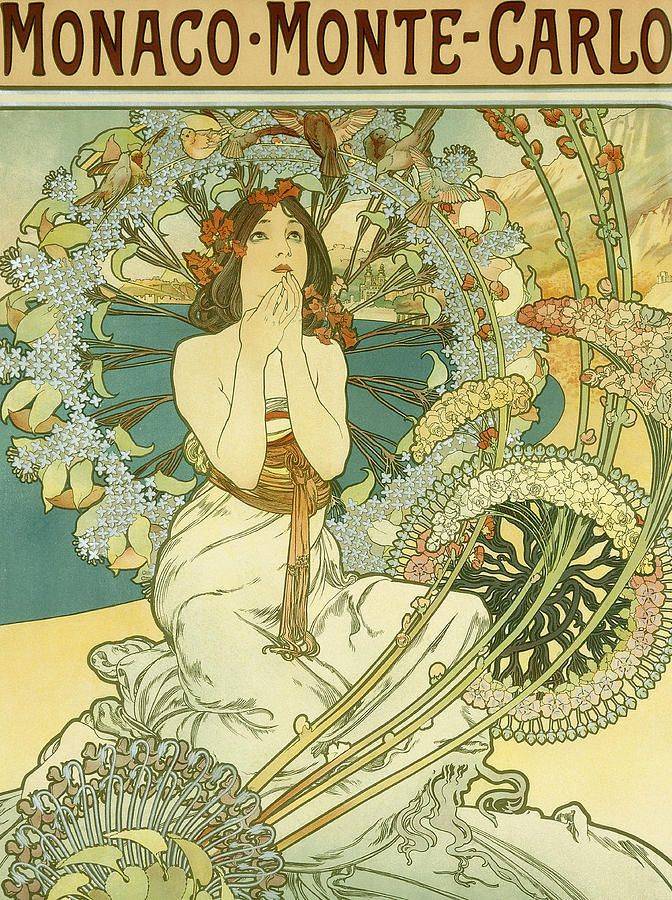 Originea și temele specifice din Art Nouveau. Fețe ale frumuseții