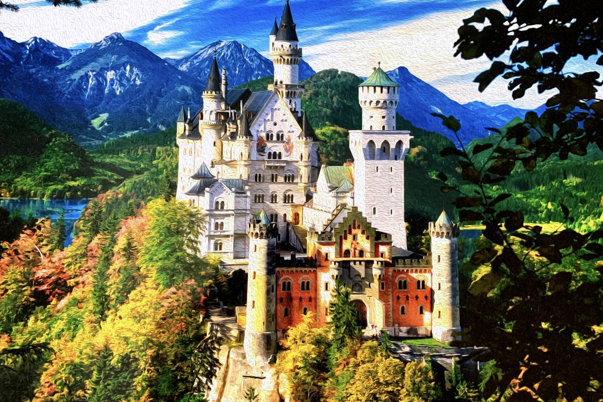 Castelul Neuschwanstein, sursa de inspirație a lui Walt Disney