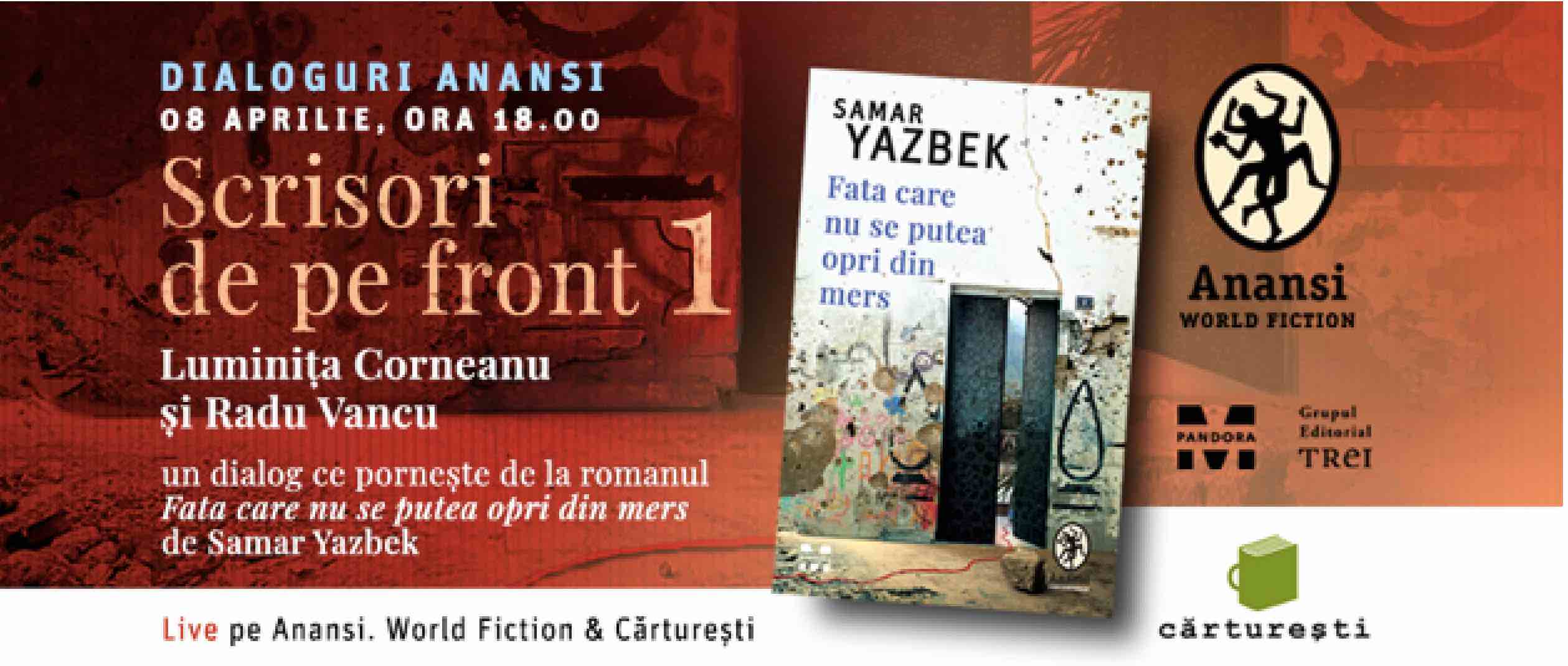 Dialoguri despre literatură și război inspirate de romane traduse în colecția ANANSI