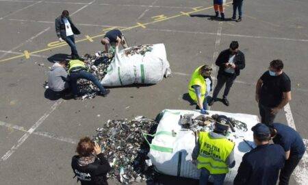 Tone de deșeuri transportate ilegal din Bulgaria au fost descoperite în România