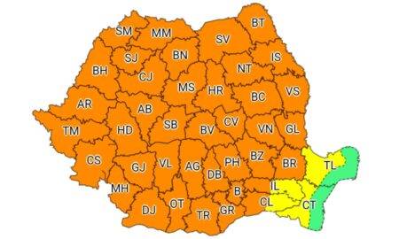 Alertă meteo! România intră în cod portocaliu de vreme severă