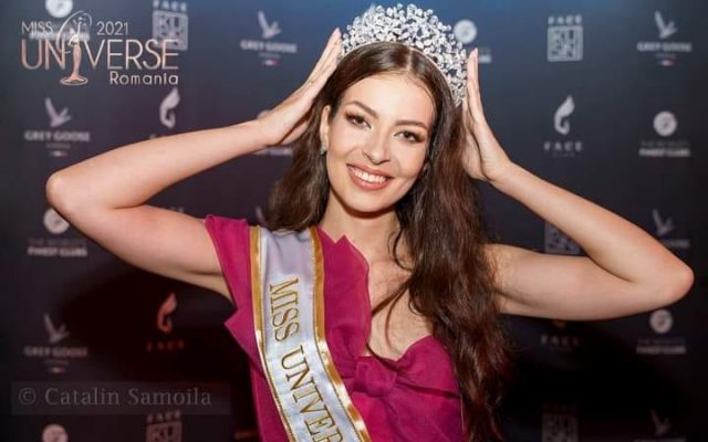 Carmina Olimpia Cotfas - cine este frumoasa tânără ce a câștigat Miss Universe România 2021