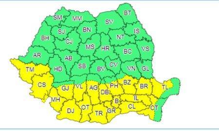 România, sub un nou cod galben de caniculă. Urmează trei zile de foc