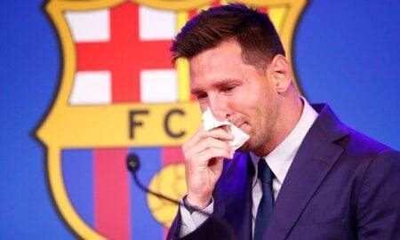 Messi a izbucnit în lacrimi la conferința de despărțire de FC Barcelona: ,,Astăzi trebuie să spun rămas bun”