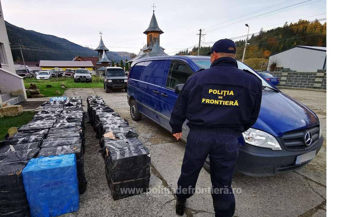 România, campioană la contrabanda cu țigări! Mii de pachete au fost identificate de polițiștii de frontieră