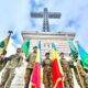 Restaurarea Crucii Caraiman a luat sfârșit! MApN a organizat un ceremonial la cel mai spectaculos monument din țară