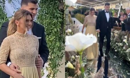 Simona Halep a strălucit pe ringul de dans la propria nuntă. Campioana a fost admirată de toți invitații