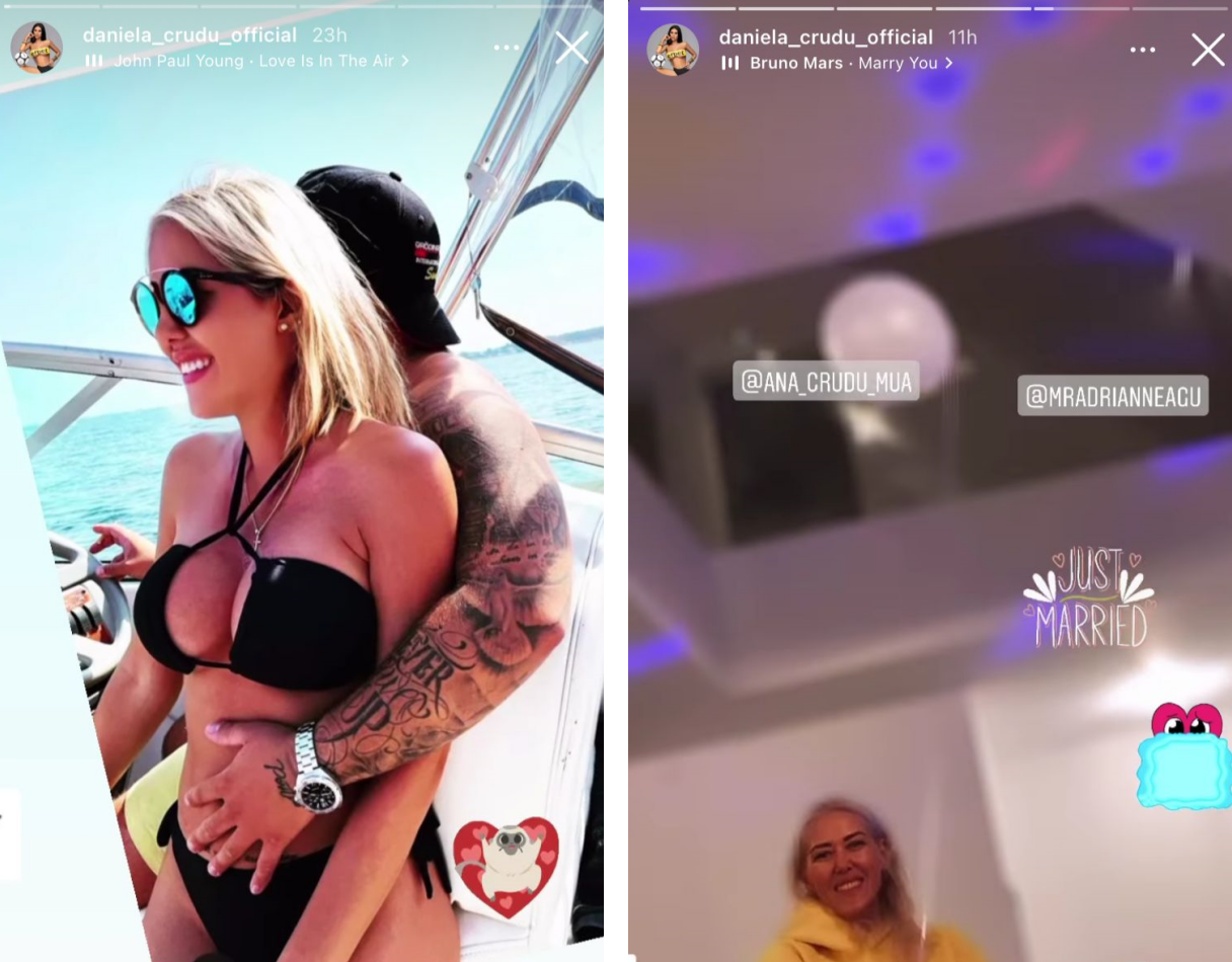 Ana-Maria Crudu, sora Danielei Crudu, a făcut pasul cel mare. Fosta concurentă de la „Chefi la cuțite” s-a măritat