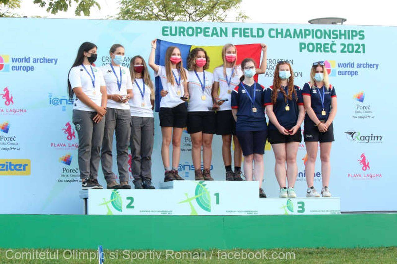 România se întoarce de la Campionatele Europene cu patru medalii 