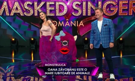 Oana Zăvoranu, sub cea mai recentă mască demascată la „Masked Singer România” - Lady Monster