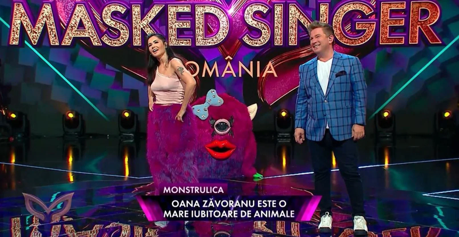 Oana Zăvoranu, sub cea mai recentă mască demascată la „Masked Singer România” - Lady Monster