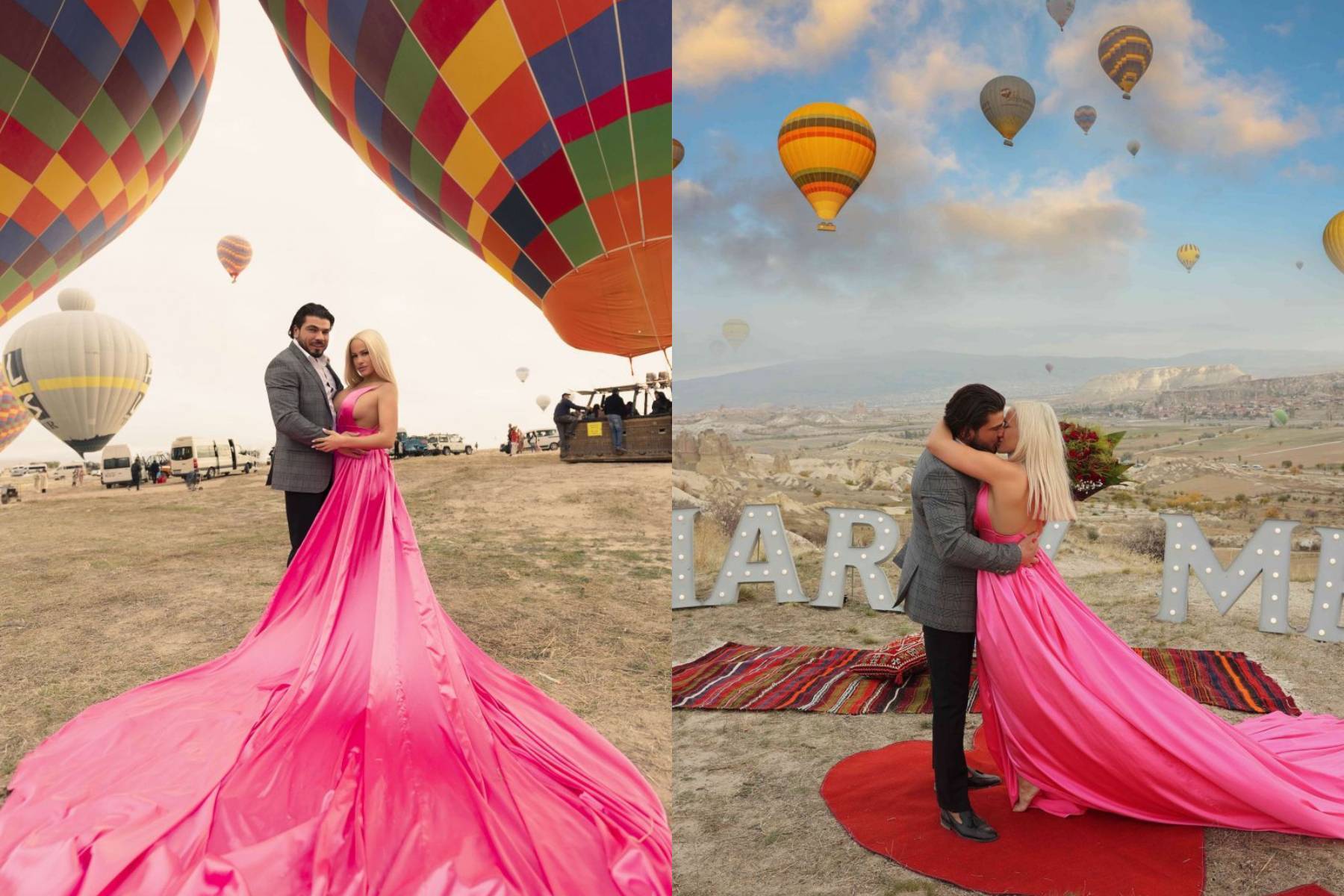 Primele imagini de la cererea în căsătorie a Andei Adam. Poze de vis de la un moment special din viața artistei