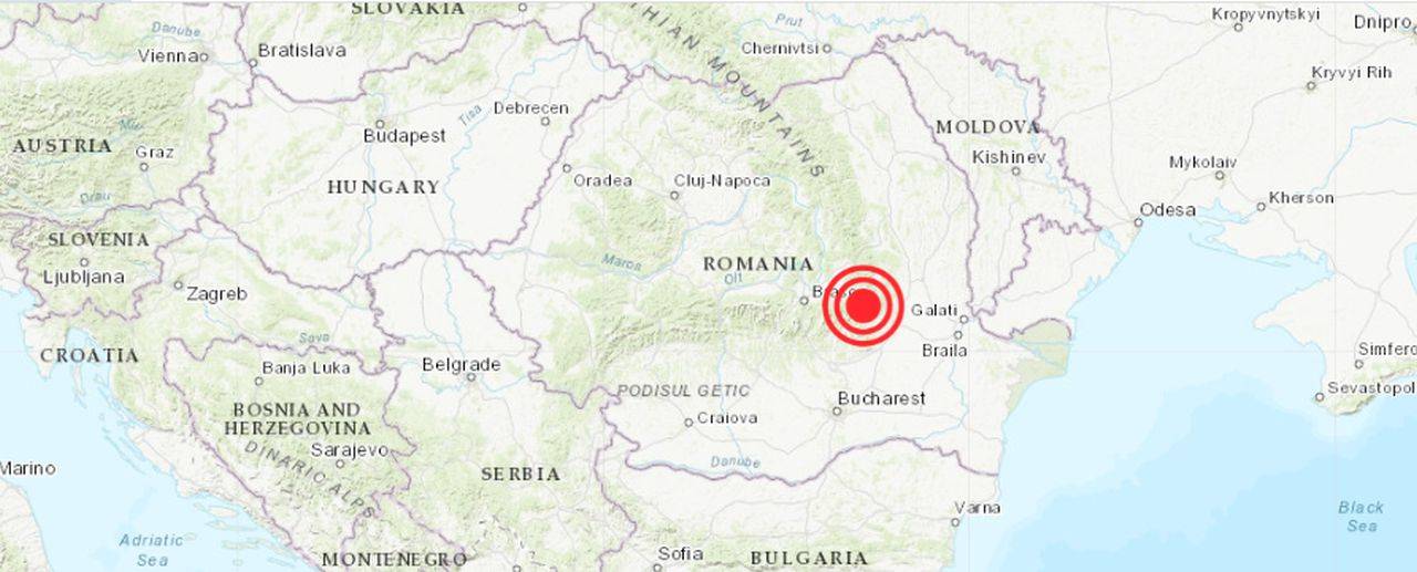 Cutremur în România, produs în această dimineață