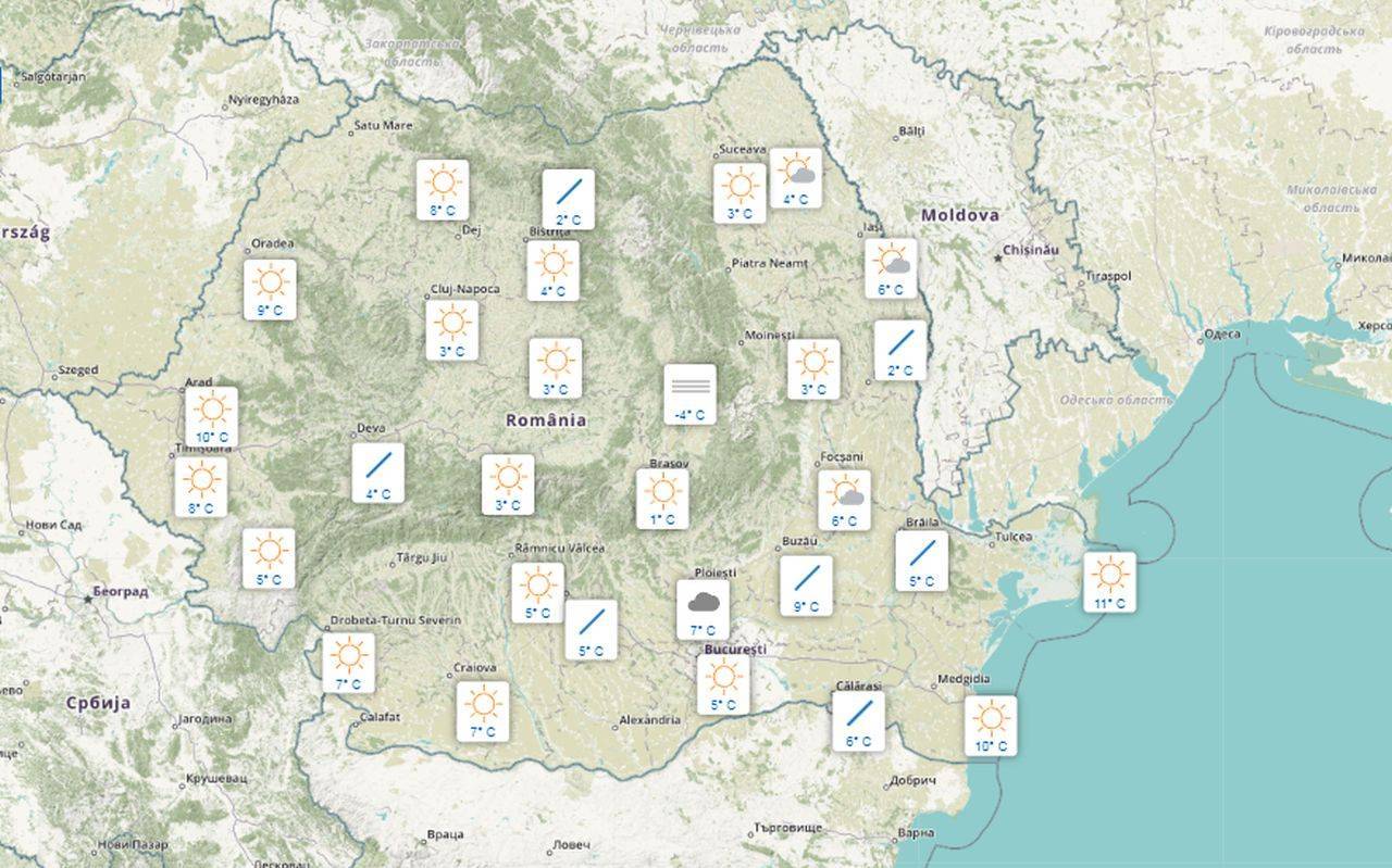 Meteo 4 octombrie. Cum va fi vremea în prima zi a săptămânii