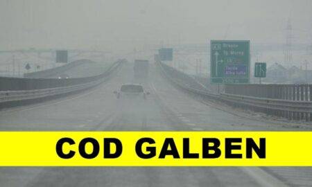 Alertă meteo. Cod galben de ceață, în mai multe județe din România