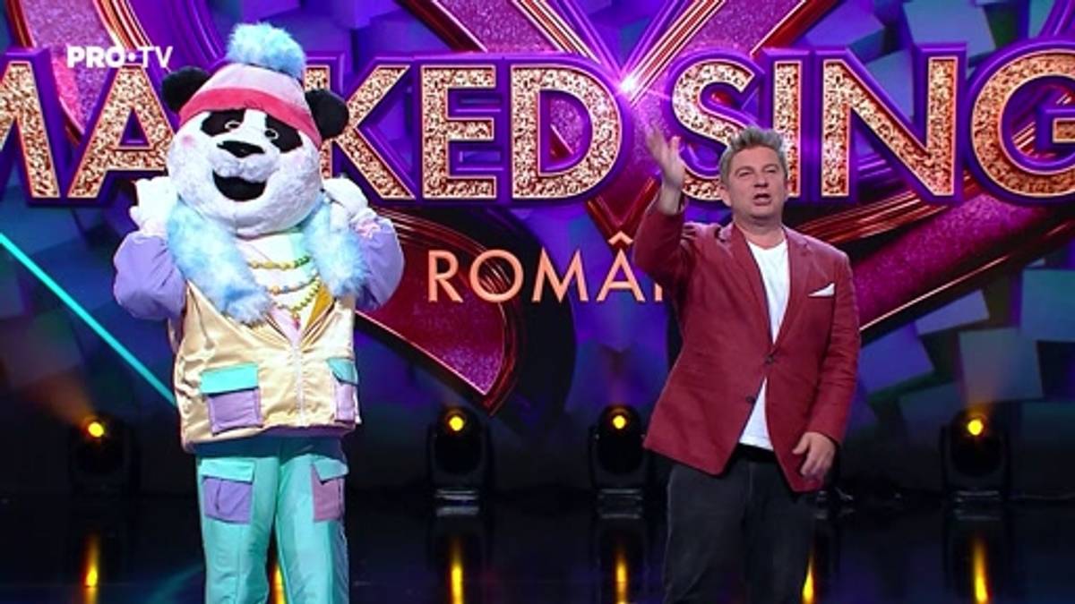 O nouă mască a fost demascată la „Masked Singer România”. Cine se afla sub masca lui Lady Panda