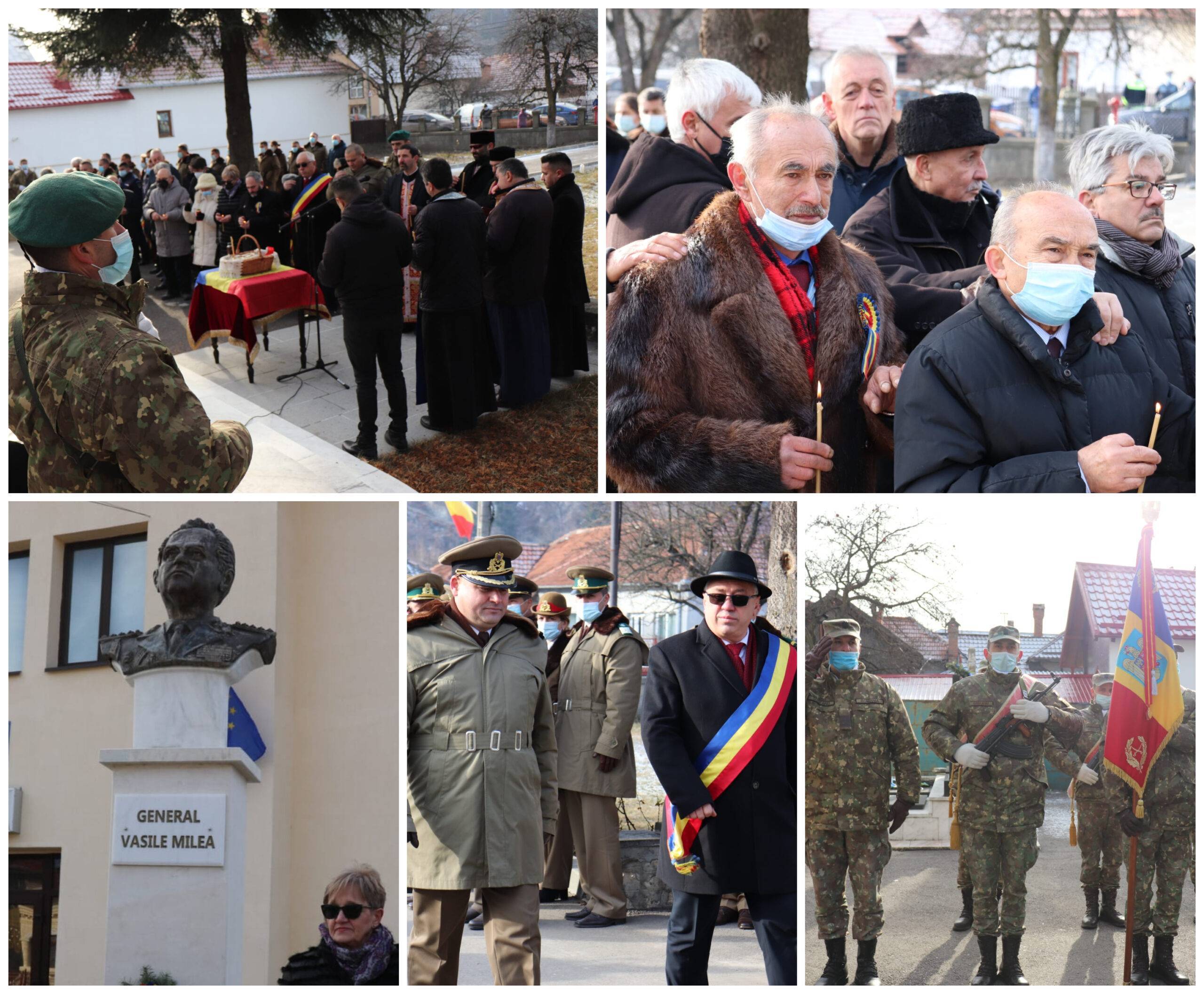 Generalul Vasile Milea, comemorat astăzi, în localitatea sa natală