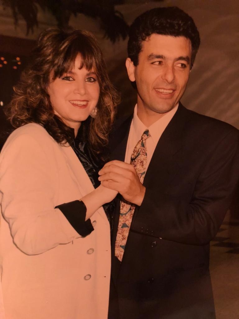 Joseph Hadad și soția lui