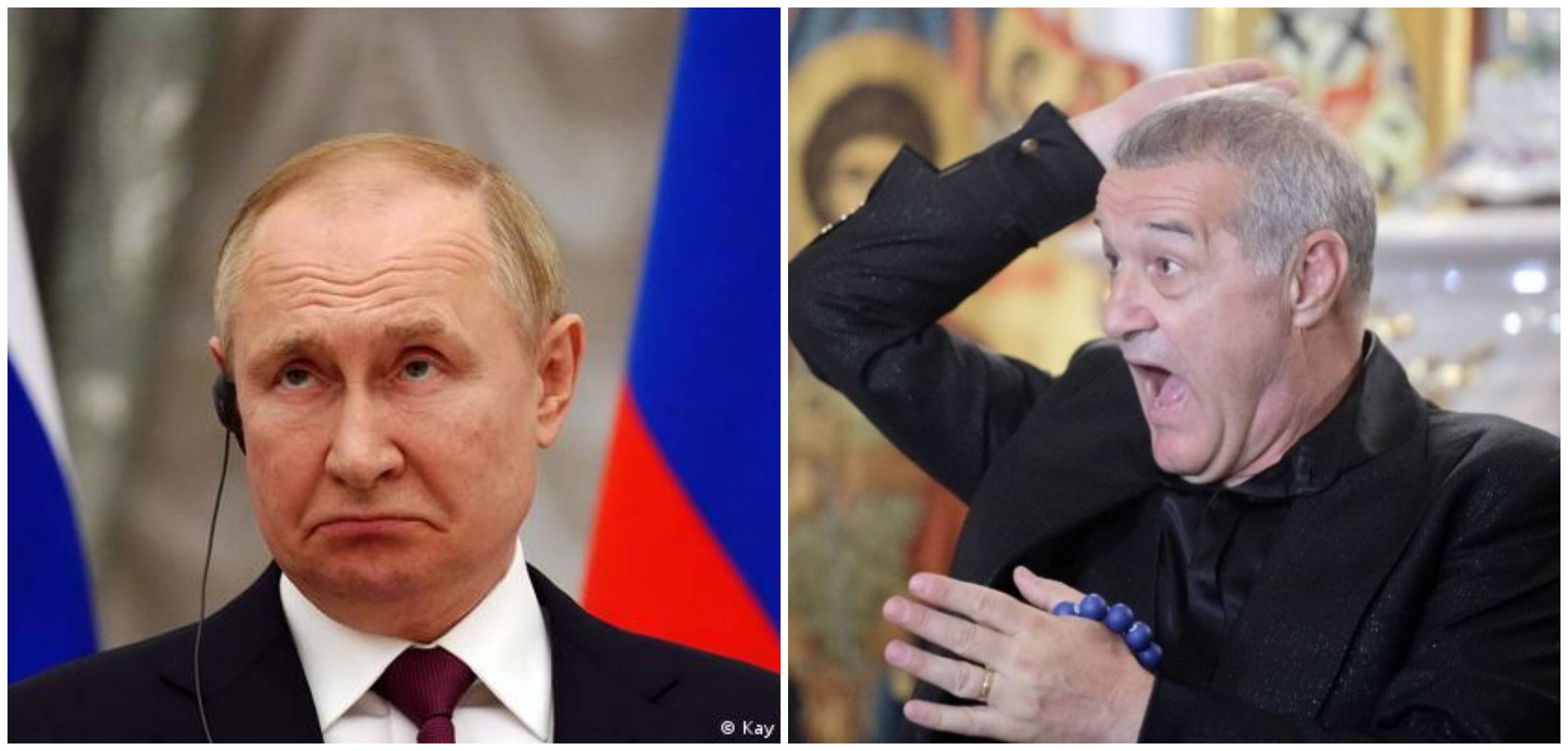 Gigi Becali îl critică dur pe Vladimir Putin. „Sunt unii oameni în istorie care sunt comparați cu Irod”