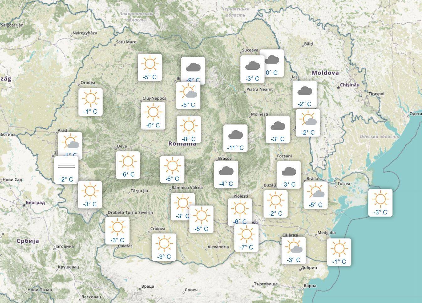 Meteo 4 februarie. Surprize din partea meteorologilor, pentru românii din toate regiunile