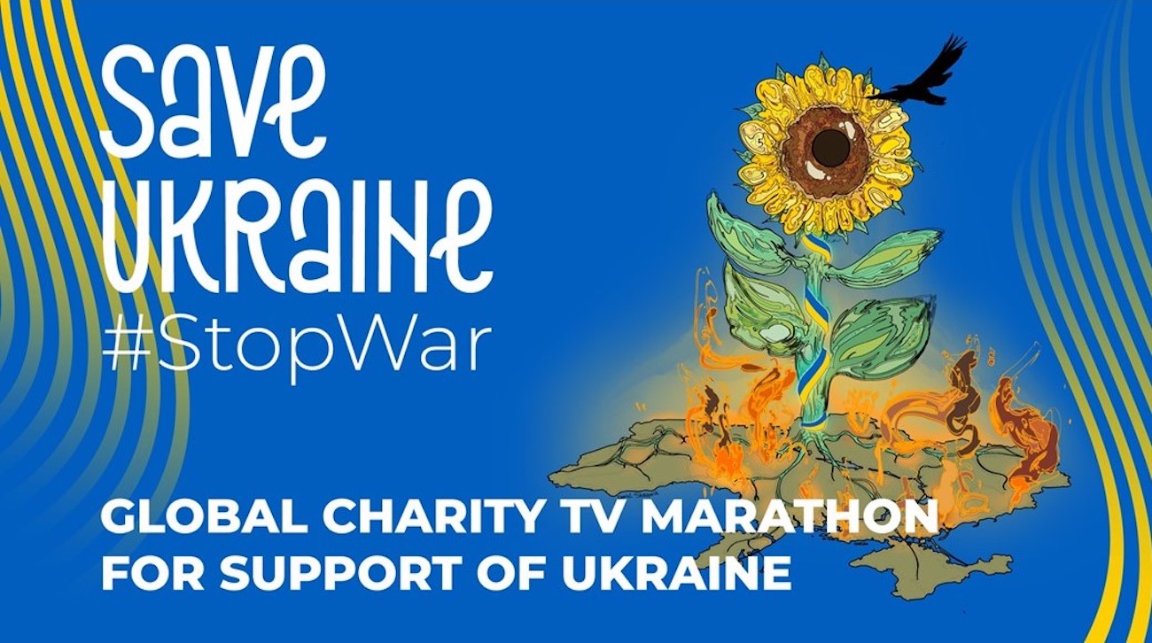 Maratonul caritabil #SalvaţiUcraina​ se vede la TVR 1