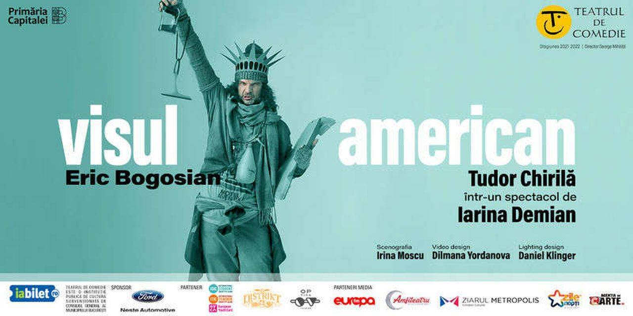 Tudor Chirilă și one-man show-ul „Visul American”, în 17 orașe din România
