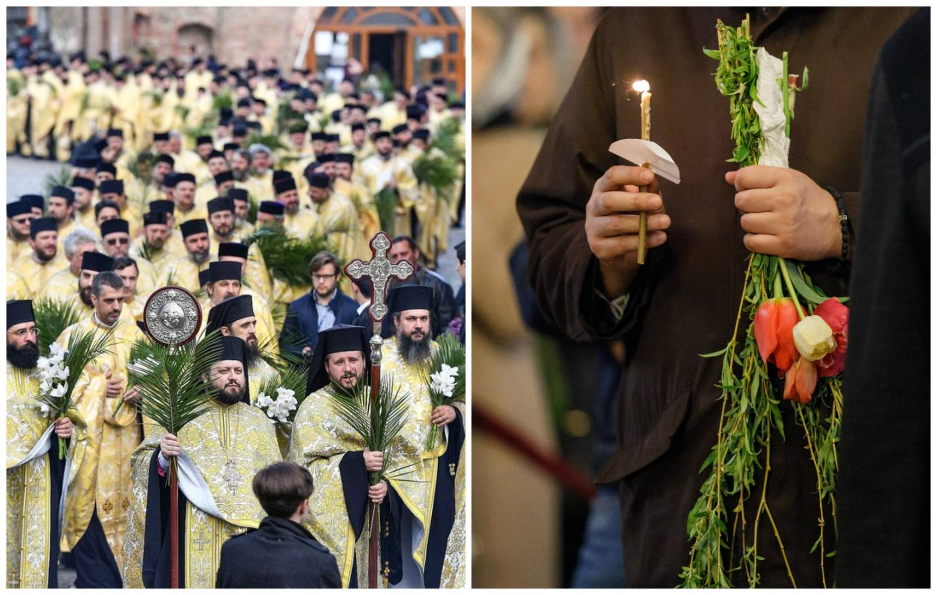 Creștinii ortodocși și catolici sărbătoresc Intrarea Domnului în Ierusalim