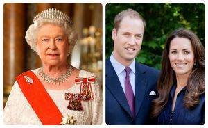 Regina și Prințul William