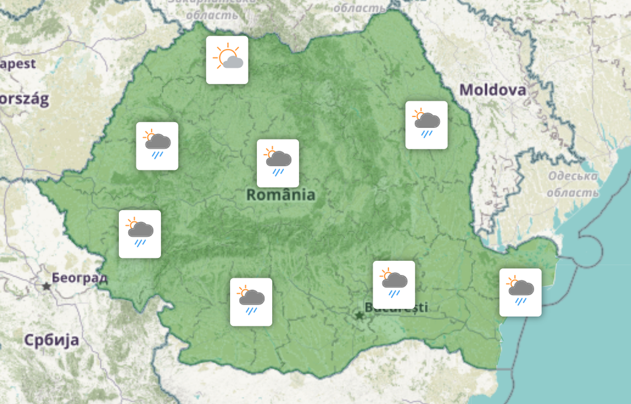 Meteo 20 aprilie. Vremea se schimbă în România