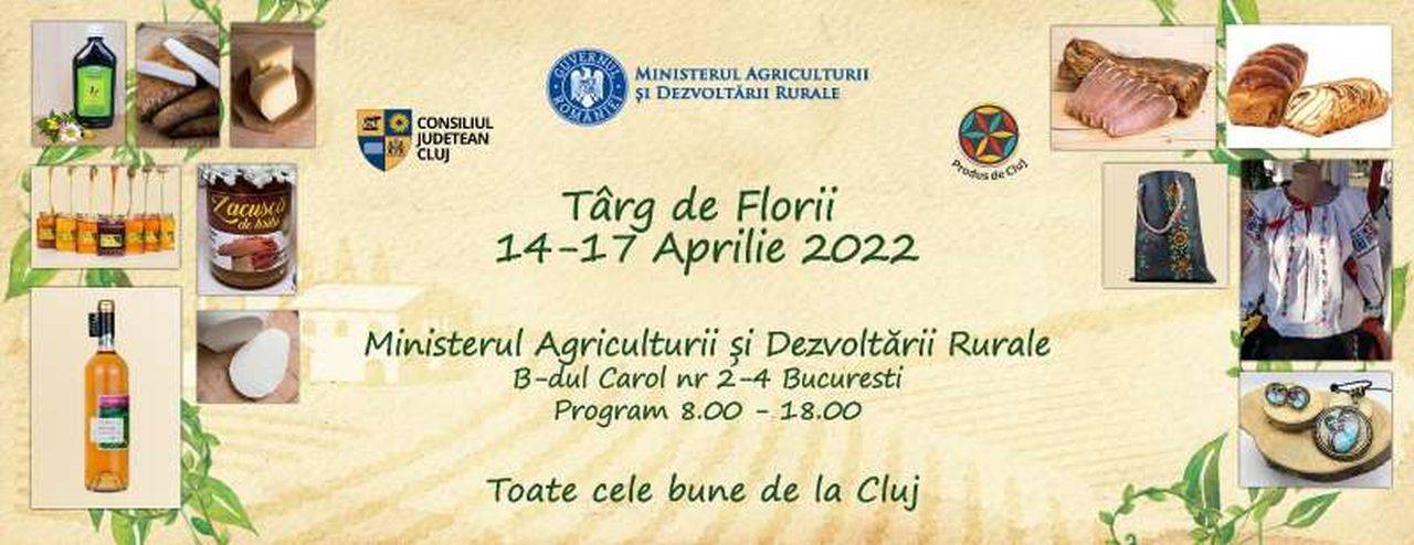 Curtea Ministerului Agriculturii va fi gazda Târgului de Florii. Organizatorii au anunțat programul evenimentului