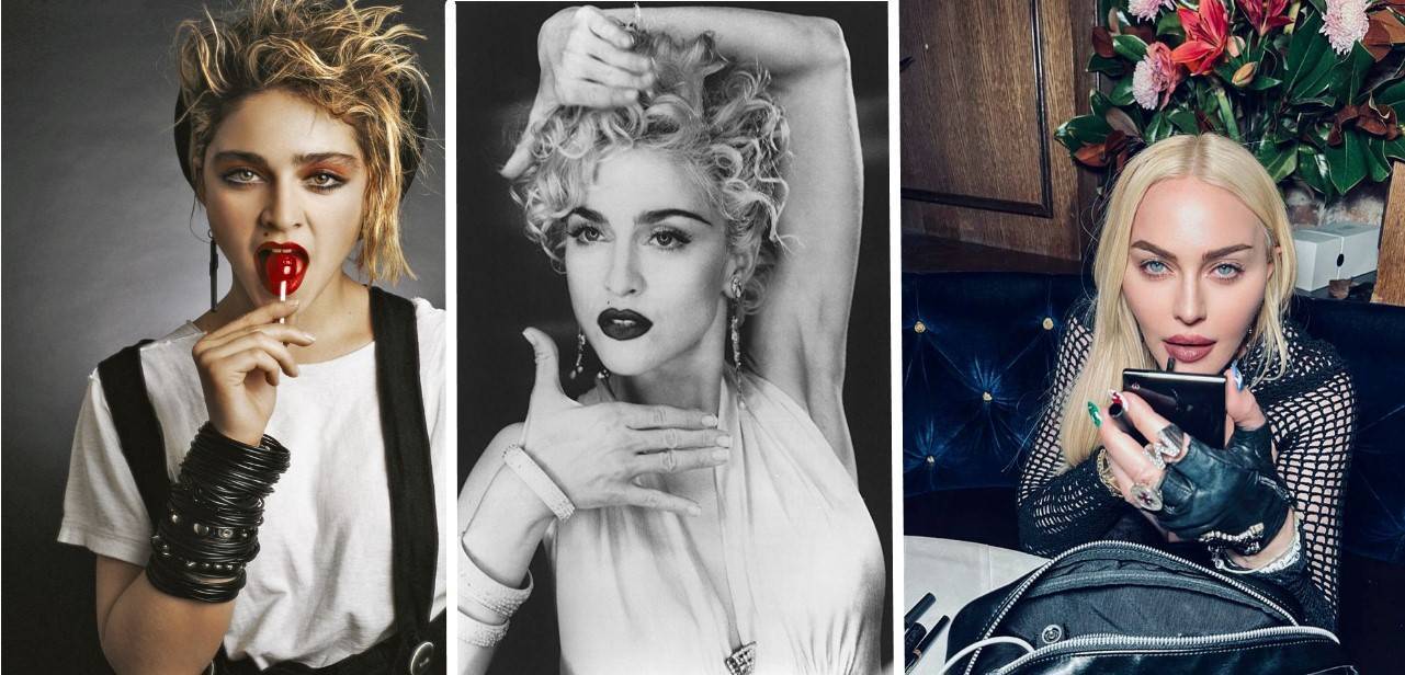 Madonna și trei dintre cărțile sale preferate