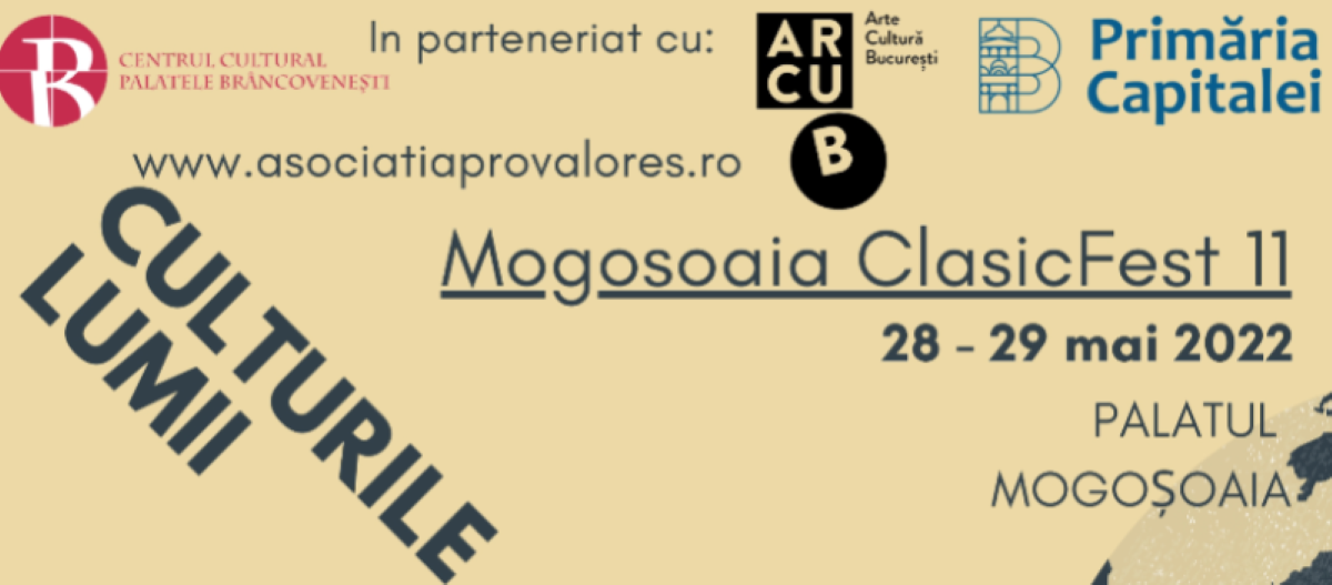 Finalul lunii vine cu Mogoşoaia ClasicFest. Românii se vor putea bucura de concerte, expoziții și proiecții de filme