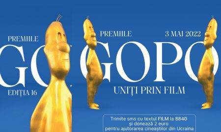Astăzi va avea loc Gala Premiilor Gopo