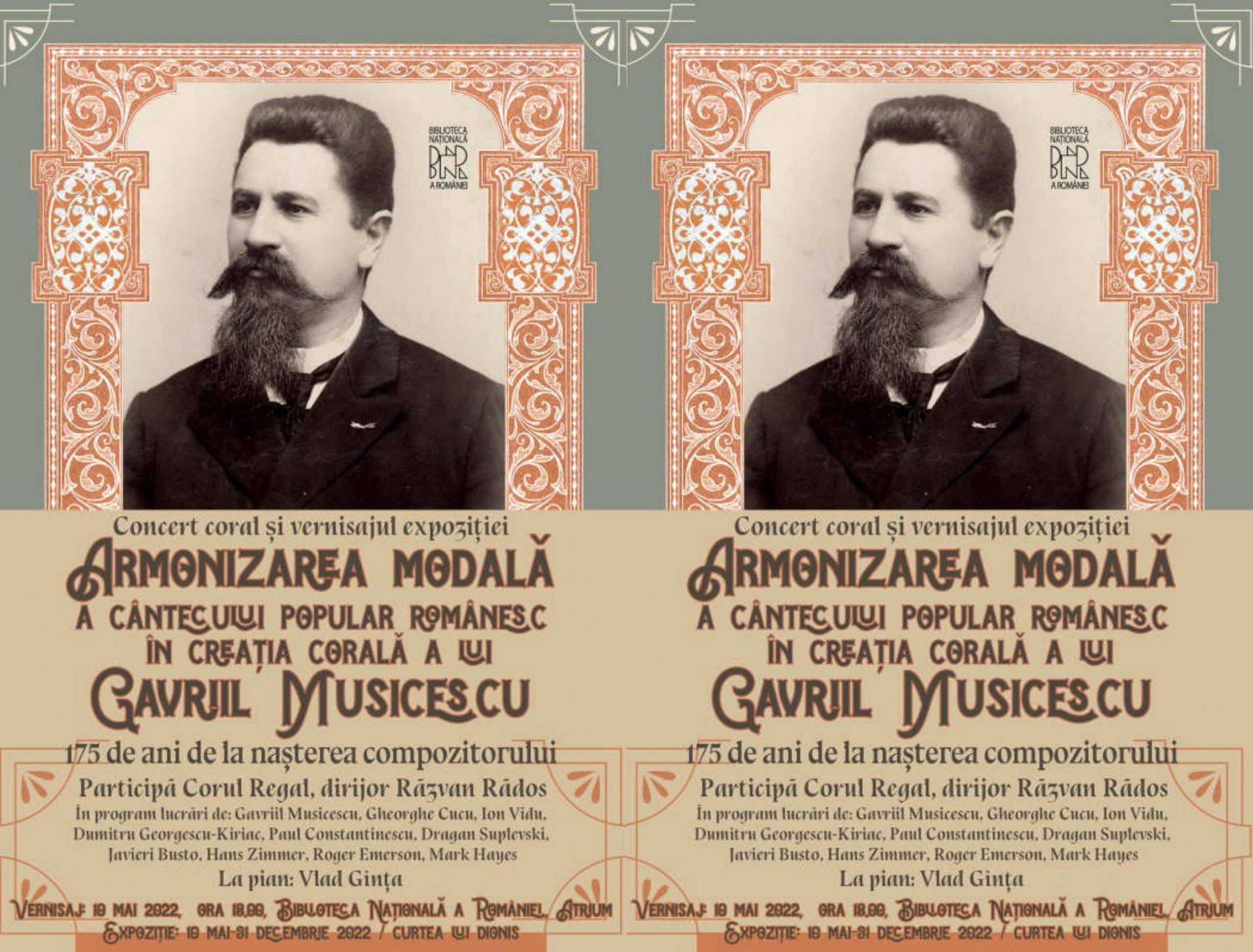 Gavriil Musicescu, comemorat spectaculos de Biblioteca Națională a României