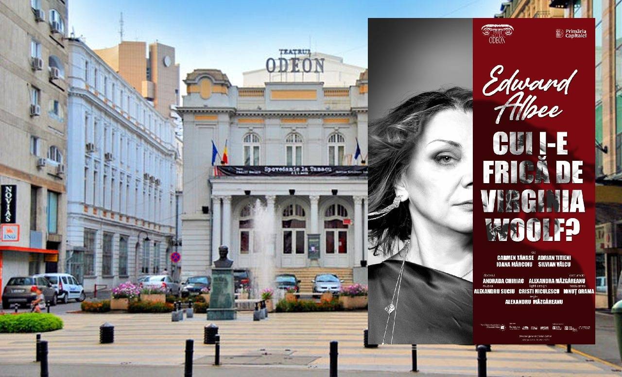 Carmen Tănase la Teatrul Odeon din București. „Cui i-e frică de Virginia Woolf?”, regia  Alexandru Mâzgăreanu