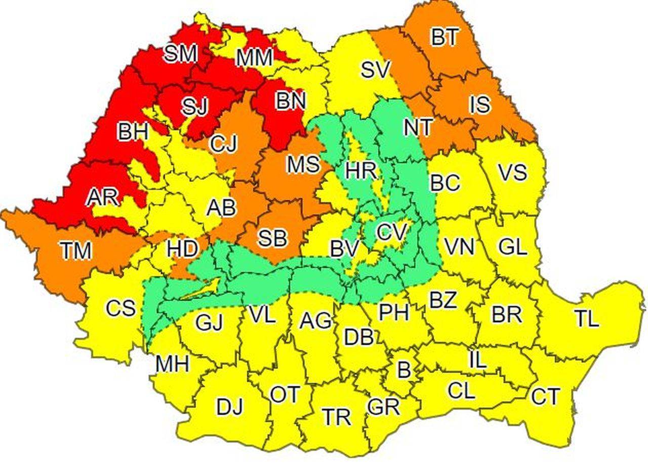 COD ROȘU de caniculă în România. ANM anunță lista zonelor afectate