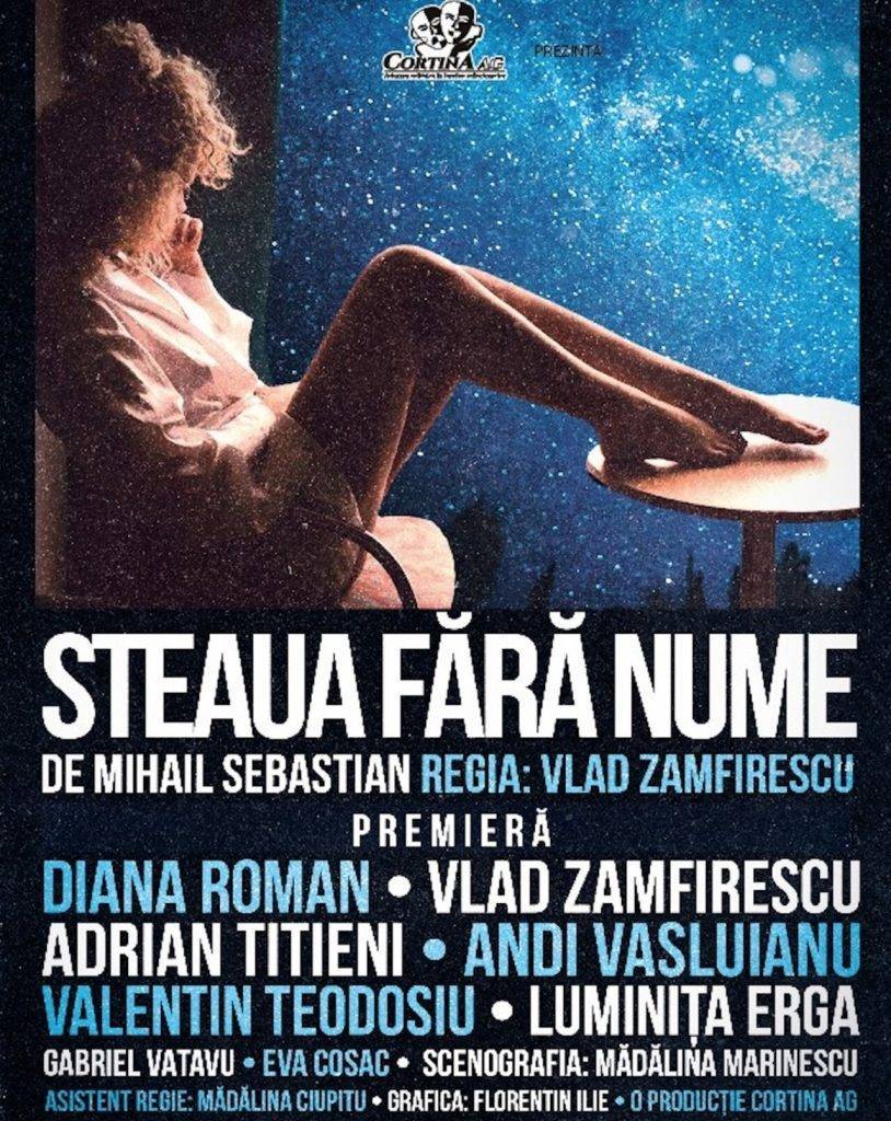 Premieră cu Adrian Titieni, luni 13 iunie, la TNB : „Steaua fără nume” după Mihail Sebastian, regia Vlad Zamfirescu
