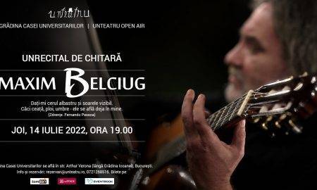Unrecital Maxim Belciug. Cea mai solo chitară solo în grădina Casei Universitarilor