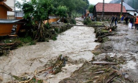 În plină iarnă, inundațiile amenință România. Este cod galben de viituri în 11 bazine hidrografice
