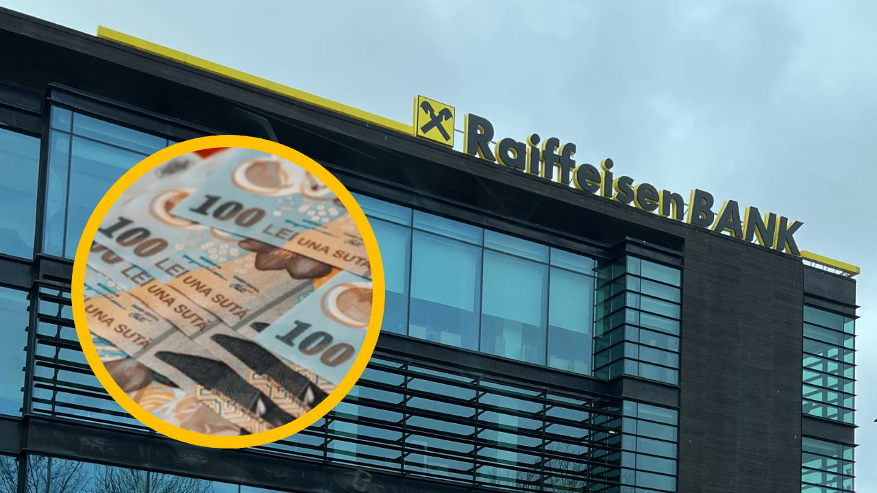 Raiffeisen Bank oferă 300 de lei clienților săi! Cum poți câștiga?